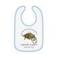 Warrensburgh Farmers' Market  Jersey Bib - Cute Baby Bib with Contrast Trim (P-6015)