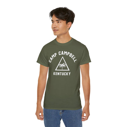 Camp Campbell Kentucky Short Sleeve Tee – Vintage WWII U.S. Army Reproduction T-Shirt, Military Pride Tee, Veteran Gift (P-6057)