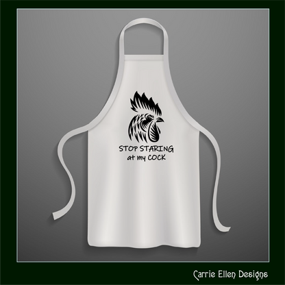 Stop Staring at my Cock Vector Clipart, Funny Farm Animal SVG, Adult Humor Cut and Print Files (1627)