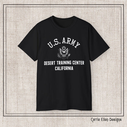 US Army Desert Training Center Short Sleeve Tee – Vintage WWII U.S. Army Reproduction T-Shirt (P-6045)