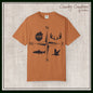 Adirondack Adventurers Compass Comfort Colors Short Sleeve Unisex T-Shirt - ADK Hunters Compass (P6027)