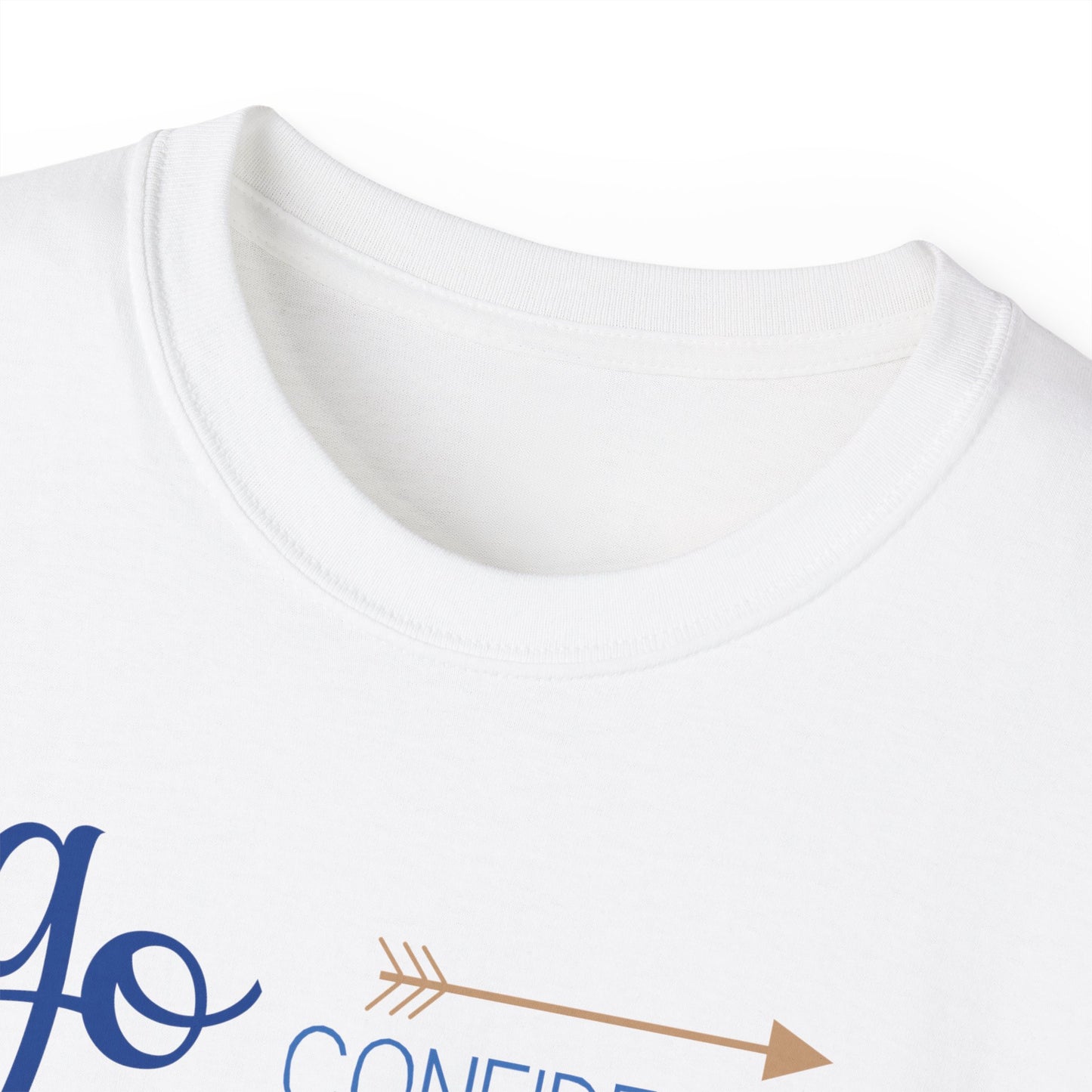 "Go Confidently in the Direction of Your Dreams" Inspirational Unisex Ultra Cotton T-Shirt – Motivational Quote Tee (P-6021)