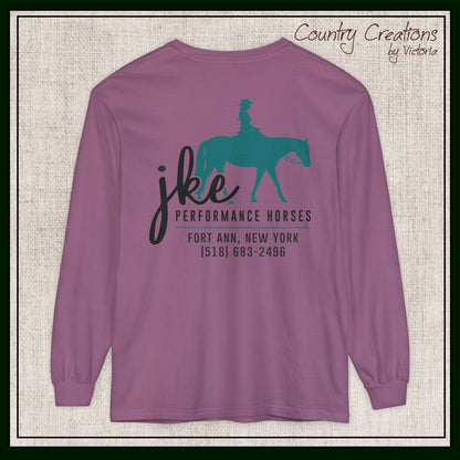 JKE Performance Horses Long Sleeve Comfort Colors® T-Shirt (3968)