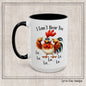 I Can't Hear You Funny Rooster Coffee Accent Ceramic Mug - Funny Farm Animal Saying, Perfect for Coffee and Tea Lovers, 11oz & 15oz Sizes (P-6049)