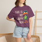 This Is My Happy Face Comfort Colors® Short Sleeve T-Shirt | Sarcastic Ostrich Unisex Shirt | Adult Humor (4251)