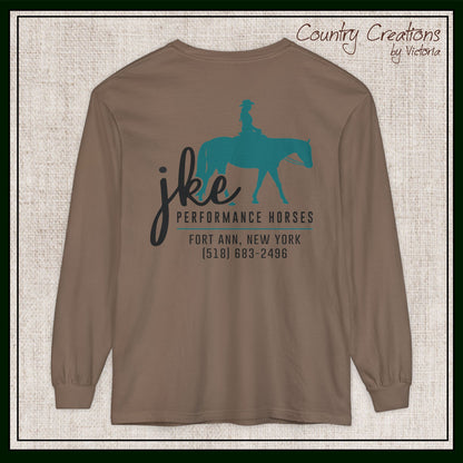 JKE Performance Horses Long Sleeve Comfort Colors® T-Shirt (3968)