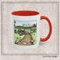 Boneless Chicken Ranch Accent Coffee Mug | Farside Farm Chickens Printed Ceramic Mug, 11oz & 15oz | Multiple Color Options (P-6073)