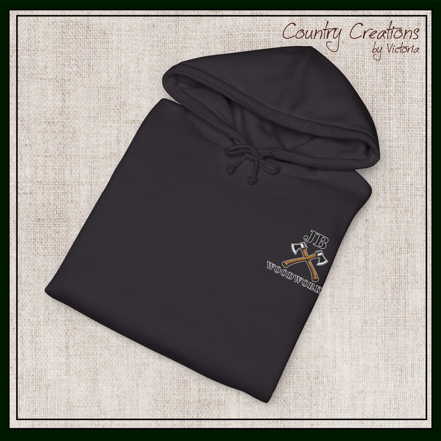 JB Woodworks Independent Trading Co. Heavy-Weight Fleece Lined Hoodie (3978)