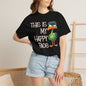 This Is My Happy Face Comfort Colors® Short Sleeve T-Shirt | Sarcastic Ostrich Unisex Shirt | Adult Humor (4251)