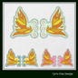 MLP Spitfire Shoe Wing Machine Embroidery Design – In The Hoop Phoenix Fairy Wing Shoelace Wings for Shoes and Boots – 4x4 & 5x7 Hoop (1769)