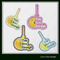 You Are Enough ITH Key Fob Machine Embroidery Design | Sunflower Saying In-The-Hoop Key Tag Project (1779)