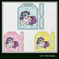 MLP Glory Bag Tag Machine Embroidery Design | My Little Pony In The Hoop Luggage Tag (1784)