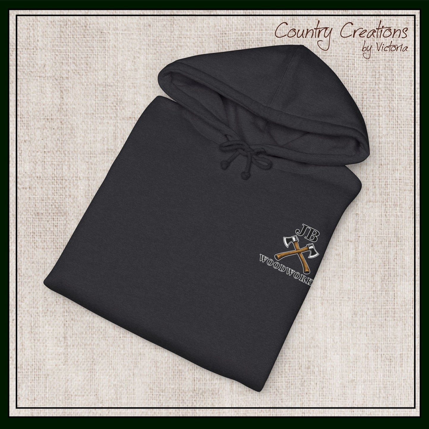 JB Woodworks Independent Trading Co. Heavy-Weight Fleece Lined Hoodie (3978)