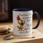 Funny Sarcastic Quote Mug | “That’s the Sperm That Won?” Colored Accent Coffee Mug 11oz & 15oz (3818)