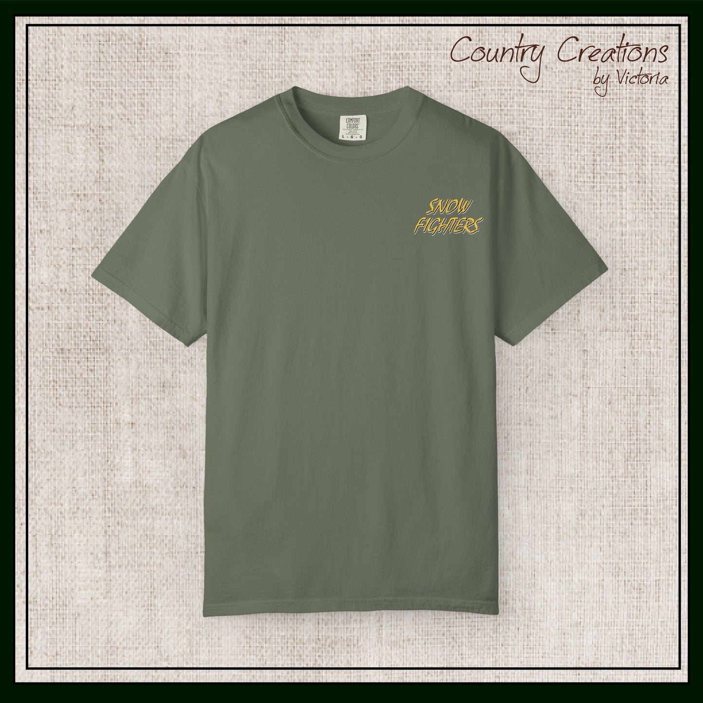 New York Snow Fighters Short Sleeve Comfort Colors® T-Shirt (3963)