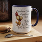 Funny Sarcastic Quote Mug | “That’s the Sperm That Won?” Colored Accent Coffee Mug 11oz & 15oz (3818)