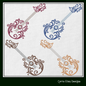 Guitar Machine Embroidery Design | Flourish Style Musical Instrument | Acoustic Guitar Silhouette Stitch | Music Lover Gift | 6 Sizes (1842)