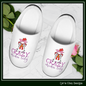 Crazy Chicken Lady Women's Indoor Slippers – Cozy Fun House Slippers, Cute Bird Footwear | 3 Size Options (P-6078)