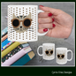 Cute Cat Ceramic Mug | Cat Lover Gift | Funny Animal Print Coffee Cup | 11oz & 15oz (P6100)
