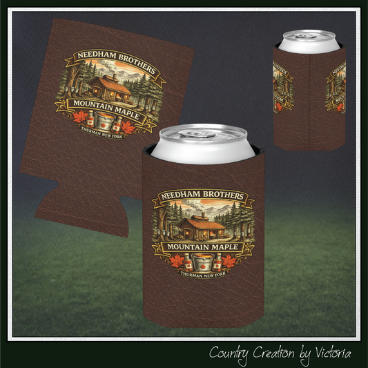 Needham Brothers Mountain Maple Cabin Insulated Can Coozie (3885)