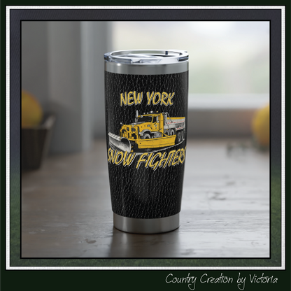 New York Snow Fighters Stainless Steel Insulated 20oz Tumbler (3962)