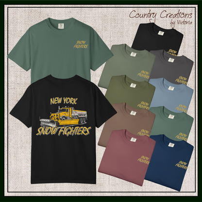 New York Snow Fighters Short Sleeve Comfort Colors® T-Shirt (3963)