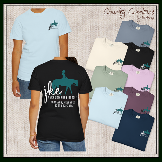 JKE Performance Horses Short Sleeve Comfort Colors® T-Shirt (3967)