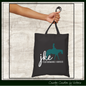 JKE Performance Horses Canvas Tote Bag (3971)