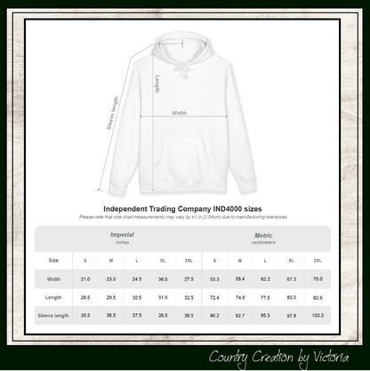 JKE Performance Horses Fleece Lined Heavy-Weight Hoodie (3972)