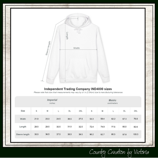 JKE Performance Horses Fleece Lined Heavy-Weight Hoodie (3972)