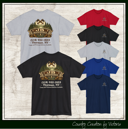 JB Woodworks Unisex Tall Beefy-T® Short Sleeve T-Shirt (3979)