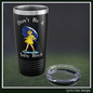 "Don't Be a Salty Bitch" Retro Rain Girl 20oz Insulated Tumbler (4256)
