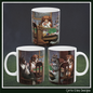 A Friend in Need Poker Dogs White Ceramic Mug | Classic Dog Card Game Coffee Mug, 11oz/15oz (4272)