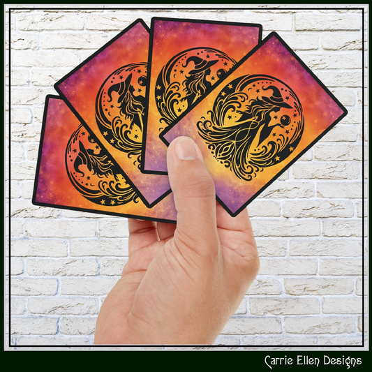 Enchanting Witch Playing Cards | Mystic Playing Deck Card Deck (4282)