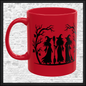 Witch Trio 11 oz Ceramic Coffee Mug | Halloween Witch Mug | 9 Color Choices (4290)