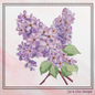 Bunch of Lilacs Machine Embroidery Design – Artistic Floral Pattern – Plants & Flowers – 3 Sizes (2026)