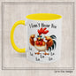 I Can't Hear You Funny Rooster Coffee Accent Ceramic Mug - Funny Farm Animal Saying, Perfect for Coffee and Tea Lovers, 11oz & 15oz Sizes (P-6049)