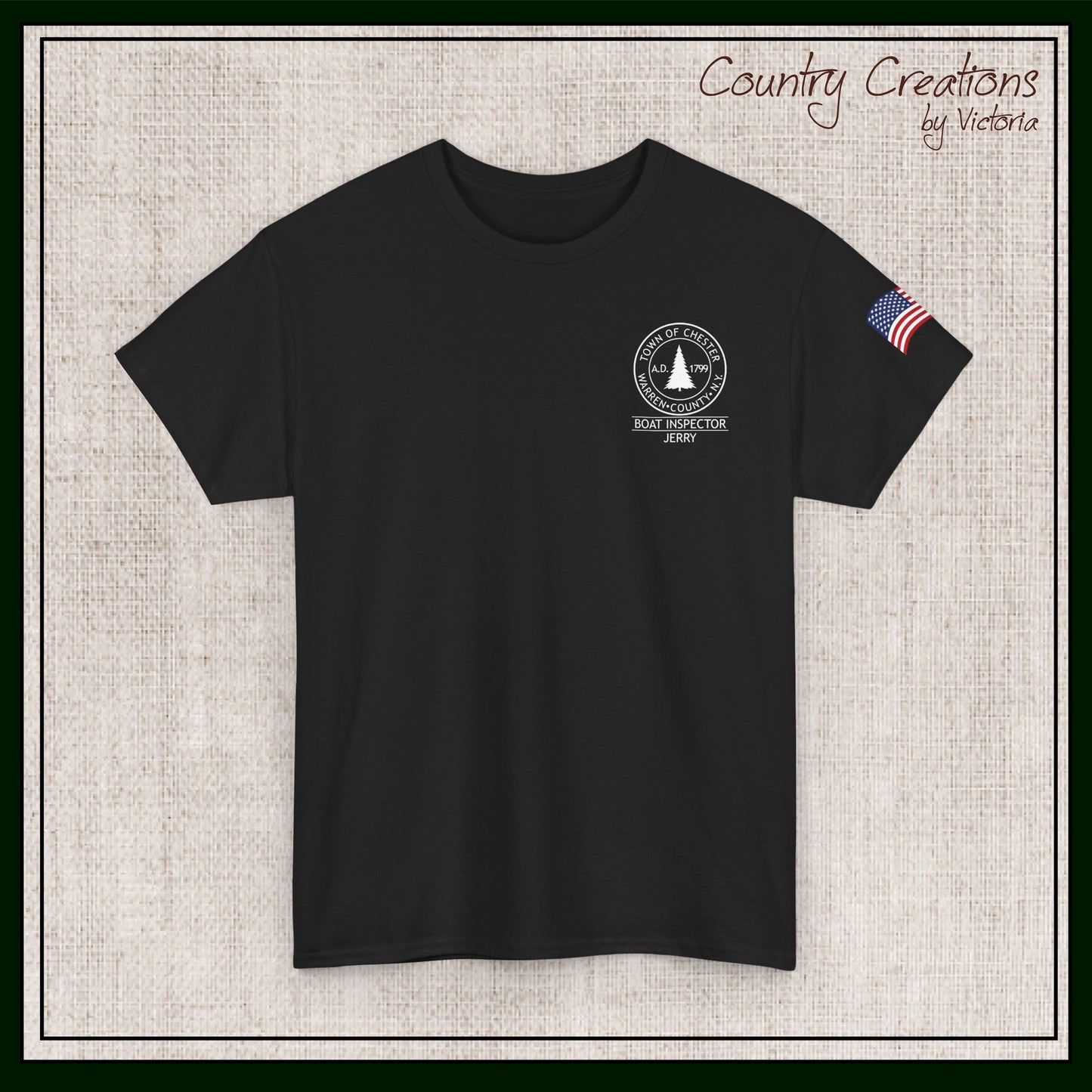Loon Lake Boat Inspector Short Sleeve Tee