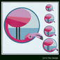 Flamingo Machine Embroidery Design – Artistic Pink Bird Patterns, 4 Sizes (2122)