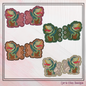 Audrey 2 ITH Shoe Wing Charms – Horror Plant Embroidery Design for Shoes and Boots – 4x4 & 5x7 Hoop (2179)