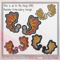 Bat Wing ITH Machine Embroidery Shoe Wings – Colorful Halloween Bat Wings – In The Hoop Shoe Charm Design for 4x4 and 5x7 Hoops (2203)