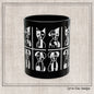 Geometric Dog Color Mug | Minimalist Pet 11oz Ceramic Coffee Mug | 8 Color Choices (4277)