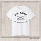 US Army Fort Benning Infantry Short Sleeve Tee Shirt – Vintage WWII U.S. Army Reproduction  T-Shirt, Military Pride Tee, Veteran Gift (P-6043)