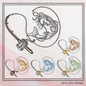 Fishing Pole and Wide Mouth Bass Machine Embroidery Design – Fishing Sketch Pattern | 6 Sizes (2423)