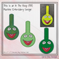 Kermit the Frog ITH Key Fob Machine Embroidery Design | Fan Favorite Muppet In-The-Hoop Key Tag (2599)