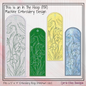 Floral Lace ITH Bookmark Machine Embroidery Design – In The Hoop Lace Bookmark Pattern (2622)