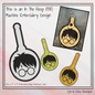 Harry Potter Profile ITH Key Tag Machine Embroidery Design – Wizard Fandom In-The-Hoop Key Fob Pattern (2662)