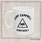 Camp Campbell Kentucky Ceramic Mug – Vintage WWII U.S. Army Graphic Reproduction – 11oz & 15oz Sizes (P-6058)