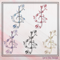 Treble Clef Music Note Machine Embroidery Design | Music Symbol Embroidery Pattern, 6 Sizes (2719)