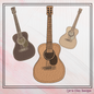 Acoustic Guitar Machine Embroidery Design | Country Music Guitar Embroidery File | Western Musical Instrument Stitch Pattern, 6 Sizes (2726)